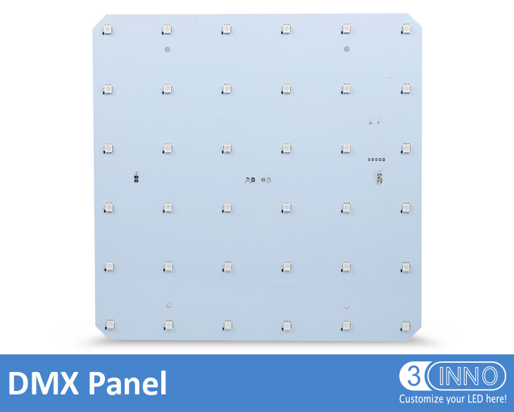 Painel DMX 36 pixels (15x15cm)