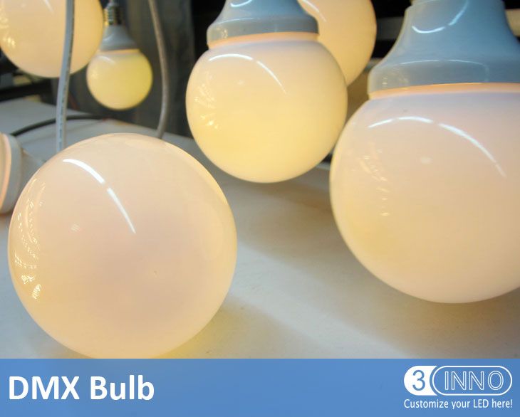 Outdoor e Indoor DMX Control LED String Lights Bulb