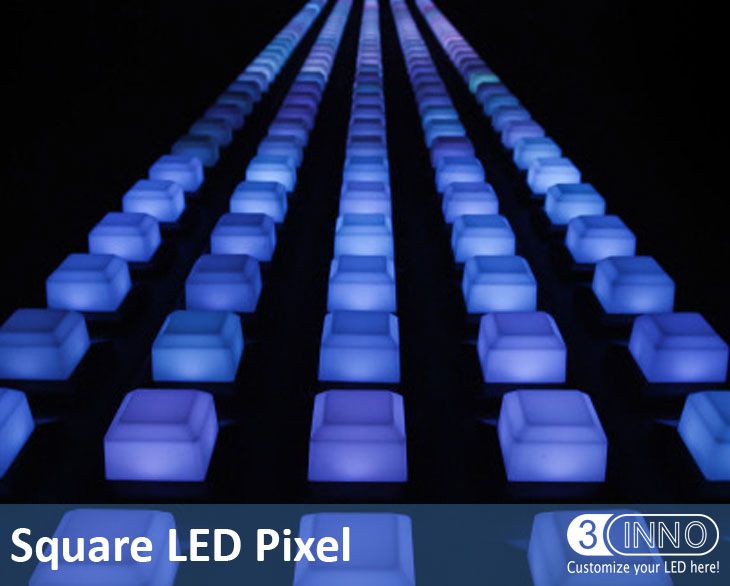 50 milímetros quadrados de DMX LED Pixel interior