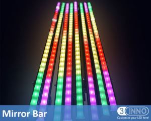 DMX 3D Bar Pixel tubo Regid Regid tubo alumínio Bar DMX Bar de Strip DMX Pixel 3D Bar DMX Regid barra Linear 3D faixa de luz